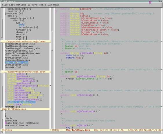 ��������� �������� Emacs